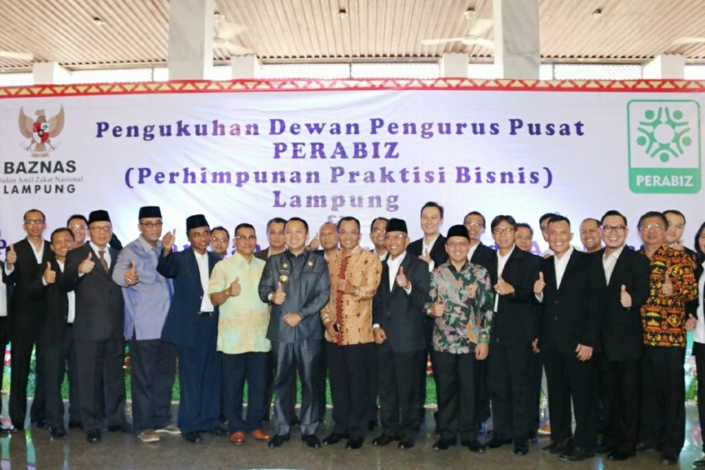 Akhirnya Resmi DPP Perabiz Dikukuhkan Oleh Gubernur Lampung